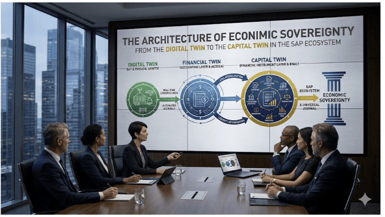The Architecture of Economic Sovereignty: From the Digital Twin to the Capital Twin in the SAP Ecosystem
